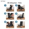 Vỏ bọc ghế văn phòng co giãn chống trượt chống bụi áo ghế bọc full tựa lưng tiện lợi