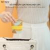 Túi đi biển du lịch gấp gọn chống thấm túi đựng đồ shopping tái sử dụng nhiều lần