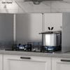 Tấm chắn dầu mỡ inox 304 gấp gọn, chống gỉ sét, bám bẩn, tấm chắn gió cho bếp