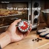 Đồng hồ đếm ngược pomodoro cơ học không cần pin gắn từ tính nam châm chất liệu nhôm cao cấp