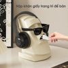 Hộp đựng khăn giấy để bàn tượng Moai trang trí độc đáo phụ kiện giá đỡ cho tai nghe và mắt kính