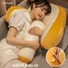 Gối đọc sách để giường sofa giải trí công thái học gối tựa đầu cao su tự nhiên vỏ có thể tháo rời giặt được