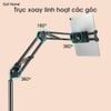 Giá đỡ iPad, điện thoại dạng đứng chân đế iPad xoay điều chỉnh độ cao xoay 360 độ thép carbon cao cấp