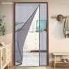 Cửa lưới ngăn gián bọ côn trùng rèm cửa lưới nam châm ngăn muỗi dán Velcro tiện lợi