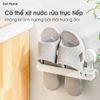 Kệ treo giá để dép nhà tắm, nhà vệ sinh, phòng khách hít tường không đục lỗ không dán keo dễ dàng di chuyển