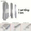 Set gioăng cách âm cửa lùa 3 lớp, foam chèn khe cửa chống bụi, chống côn trùng, chống gió lùa