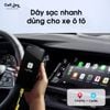 Cáp sạc nhanh lò xo 4 IN 1 Cell Joy công suất 65W dùng cho xe oto