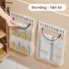 Túi lưới đựng túi nilon khô thoáng gọn gàng treo cửa tủ bếp tiện ích