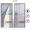 Cửa lưới ngăn gián bọ côn trùng rèm cửa lưới nam châm ngăn muỗi dán Velcro tiện lợi
