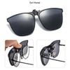 Kính râm kẹp mắt kính cận tròng kính lật phân cực di động chống chói chống tia UV