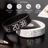 Đồng hồ vòng đeo tay báo thức rung điện tử màn hình LED đồng hồ đếm bước, bấm giờ, thể thao chống thấm nước đa năng