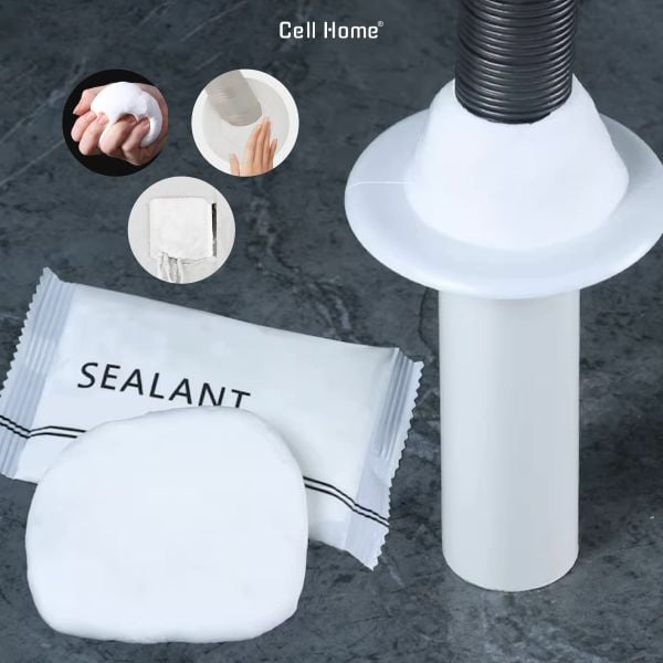 Đất Sét Bịt Lỗ Điều Hòa, Xi Măng Dẻo Trám Tường Nhà, Keo Bịt Miệng Ống Nước Chống Thấm Cách Nhiệt Dễ Dàng Tạo Hình, Ngăn Rò Rỉ