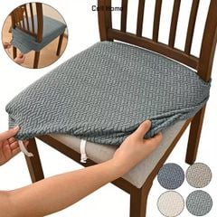 Bọc ghế gỗ vỏ bọc đệm ghế ăn co giãn thoáng khí chống bụi bẩn dễ dàng vệ sinh tháo rời