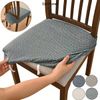 Bọc ghế gỗ vỏ bọc đệm ghế ăn co giãn thoáng khí chống bụi bẩn dễ dàng vệ sinh tháo rời