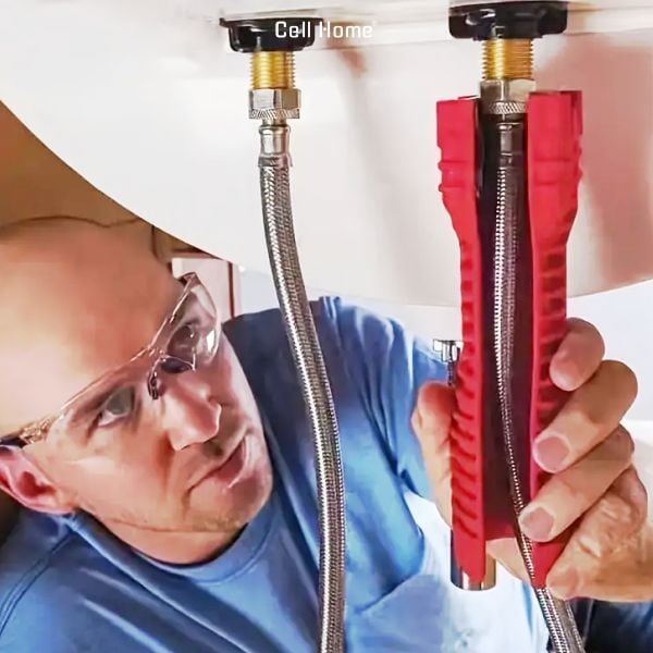 Cờ lê đa năng 5 trong 1 chuyên dụng cho vòi nước, chậu rửa