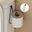 Giá treo giấy vệ sinh kệ sắt treo cuộn giấy toilet không khoan tường tiết kiệm không gian giá đỡ giấy vệ sinh thông minh