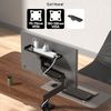 Kệ để đồ gắn arm VESA sau màn hình khay gắn VESA giá đỡ loa, tai nghe, ổ điện
