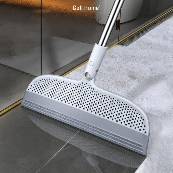 Chổi gạt nước silicone cây lau nước nhà tắm, sàn nhà, mặt kính chổi quét bụi bẩn có thể điều chỉnh góc xoay