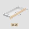 Ngăn kéo ẩn gắn dưới bàn làm việc công thái học, ngăn kéo cao cấp 40x21cm cho bàn học gọn gàng