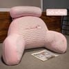 Gối đọc sách để giường sofa giải trí công thái học gối tựa đầu cao su tự nhiên vỏ có thể tháo rời giặt được