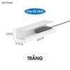 Khay đi dây điện dưới gầm bàn PVC chữ U quản lý cáp ổ cắm gọn gàng