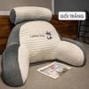 Gối đọc sách để giường sofa giải trí công thái học gối tựa đầu cao su tự nhiên vỏ có thể tháo rời giặt được
