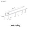 Móc treo đồ giá đỡ giá treo lưu trữ đồ dùng nhà bếp đa năng gắn kệ tủ bếp