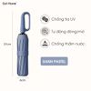 Ô che nắng móc treo balo chống tia UV UPF 50+ tự động đóng mở