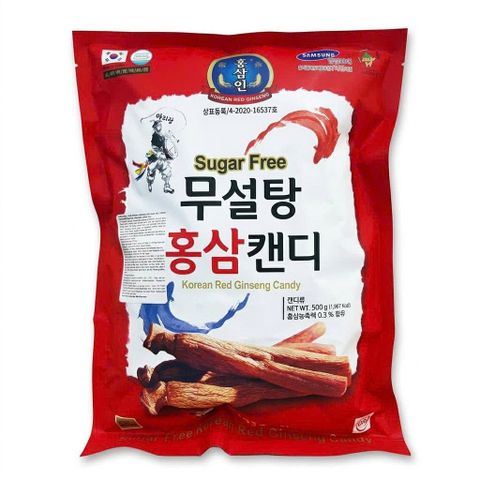 Kẹo sâm không đường Hàn Quốc 365 gói 500g