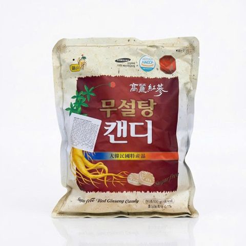 Kẹo sâm đỏ không đường Hàn Quốc 500g