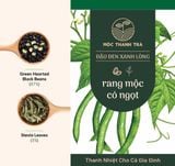 Combo 500gr Đậu Đen Xanh Lòng Rang Mộc & 500gr Đậu Đen Xanh Lòng mix Cỏ Ngọt (Mộc Thanh Trà)