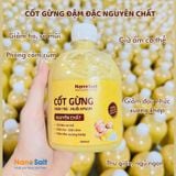 Combo 02 Chai Cốt Gừng Tràm Trà Muối Epsom & 01 Sáp Giữ Ấm (Nanosalt)