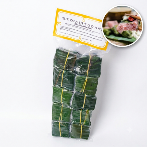 Nem Chua Lá Ổi Đặc Sản Chợ Huyện Bình Định