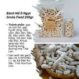 Smile Farm KonTum - Bánh Nổ Ít Ngọt 200gr,  Nguyên Liệu Chính Ngũ Cốc Canh Trồng Tự Nhiên