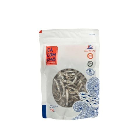 250gr Khô Cá Cơm Nguyên Con Loại Lớn _ Thương Hiệu Khô Cá Cơm Hải Châu