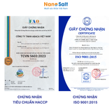 Muối Biển Giảm Natri - Bổ Sung Vi Khoáng Tự Nhiên 500gr, Thương Hiệu Nanosalt