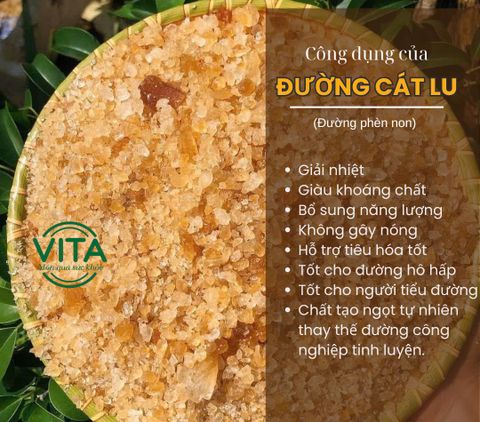 Combo 01 Túi Đường Cát Lu 1kg & 1 Túi Muối Hột 1kg (Nanosalt Nghệ An)