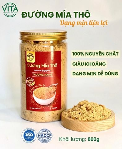 Túi Đường Mía Thô - Thương Hiệu Vitafood Nghệ An