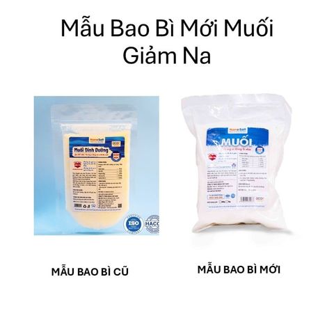 Muối Biển Giảm Natri - Bổ Sung Vi Khoáng Tự Nhiên 500gr, Thương Hiệu Nanosalt