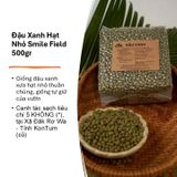 Smile Farm Kontum - Đậu Xanh Nguyên Hạt 500gr, Canh Tác Thuần Tự Nhiên