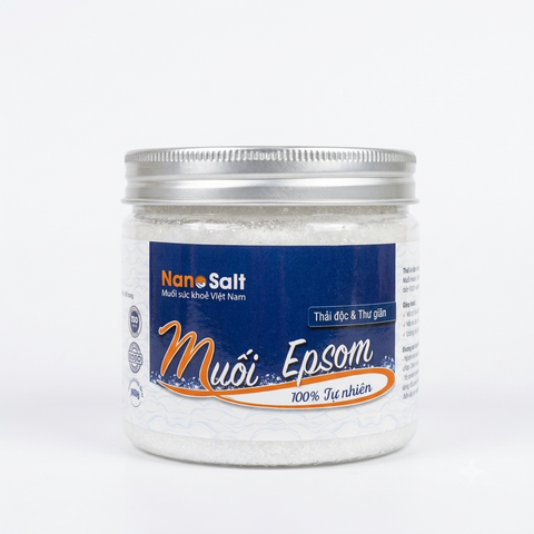Muối Biển EpSom Tự Nhiên 350gr, Thương Hiệu Nanosalt Nghệ An