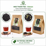 Combo 500gr Đậu Đen Xanh Lòng Rang Mộc & 500gr Đậu Đen Xanh Lòng mix Cỏ Ngọt (Mộc Thanh Trà)