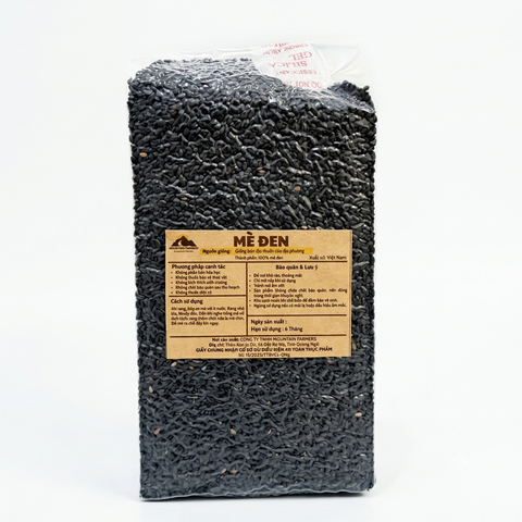 Smile Farm KonTum - Mè Đen 500gr, Canh Tác Thuần Tự Nhiên