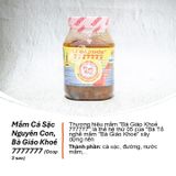 Combo 1 Hũ Mắm Sặc Nguyên Con 500gr & 1 Hũ Mắm Ruốc 500gr - Bà Giáo Khỏe 7777777
