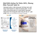 Muối Biển EpSom Tự Nhiên 350gr, Thương Hiệu Nanosalt Nghệ An