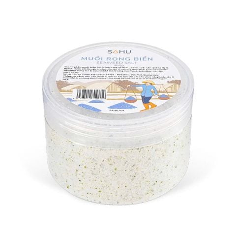 Muối rong biển 300gr - Thương hiệu Sahu Quảng Ngãi