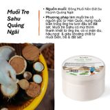 Combo 02 Hũ Muối Tre (300gr x 2), Thương Hiệu Sahu Quảng Ngãi