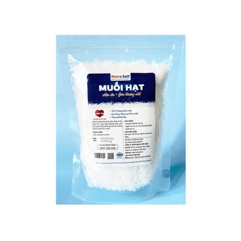 Combo 03 kg Muối Hạt Phơi Cát Truyền Thống - Nanosalt Nghệ An