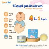 Combo 02 Chai Cốt Gừng Tràm Trà Muối Epsom & 01 Sáp Giữ Ấm (Nanosalt)
