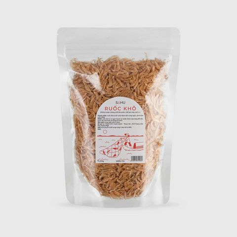 Ruốc Khô 100gr, thương hiệu Sahu Quảng Ngãi
